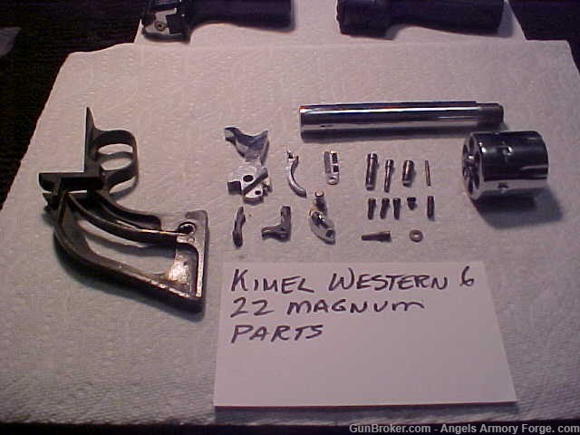 Kimel Western 6 - 22 Magnum Revolver Parts-img-0