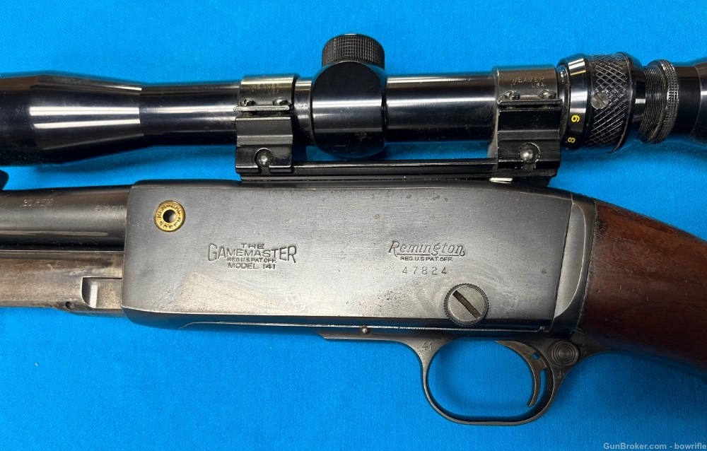 Remington 141 Gamemaster 30REM pump 1942-img-9