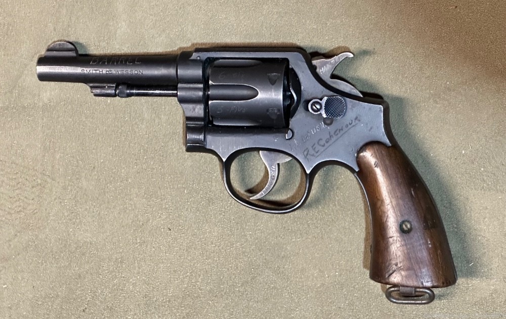 WW2 S&W Victory Model ID to Lt R E Cohenour-img-6