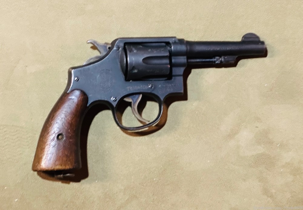 WW2 S&W Victory Model ID to Lt R E Cohenour-img-0
