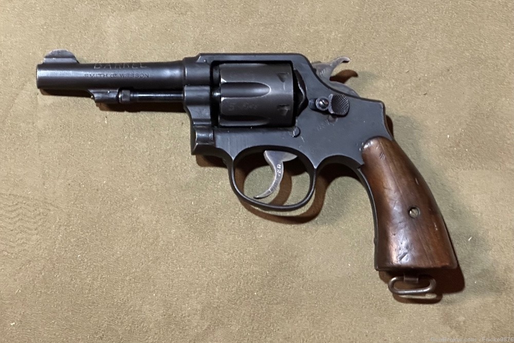 WW2 S&W Victory Model ID to Lt R E Cohenour-img-1