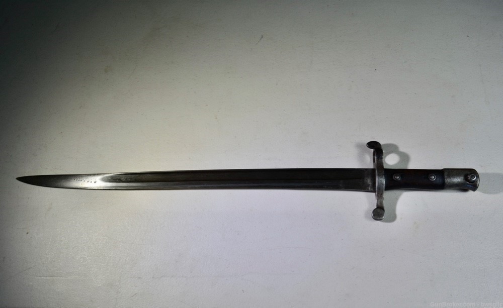 Portuguese Kropatschek Model 1885 Sword Bayonet-img-1