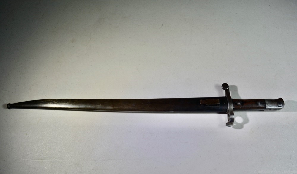 Portuguese Kropatschek Model 1885 Sword Bayonet-img-0