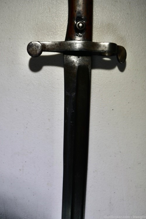 Portuguese Kropatschek Model 1885 Sword Bayonet-img-3