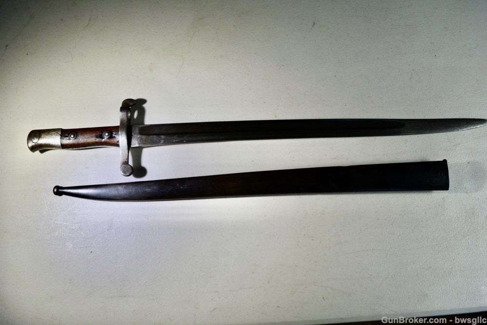 Portuguese Kropatschek Model 1885 Sword Bayonet-img-15