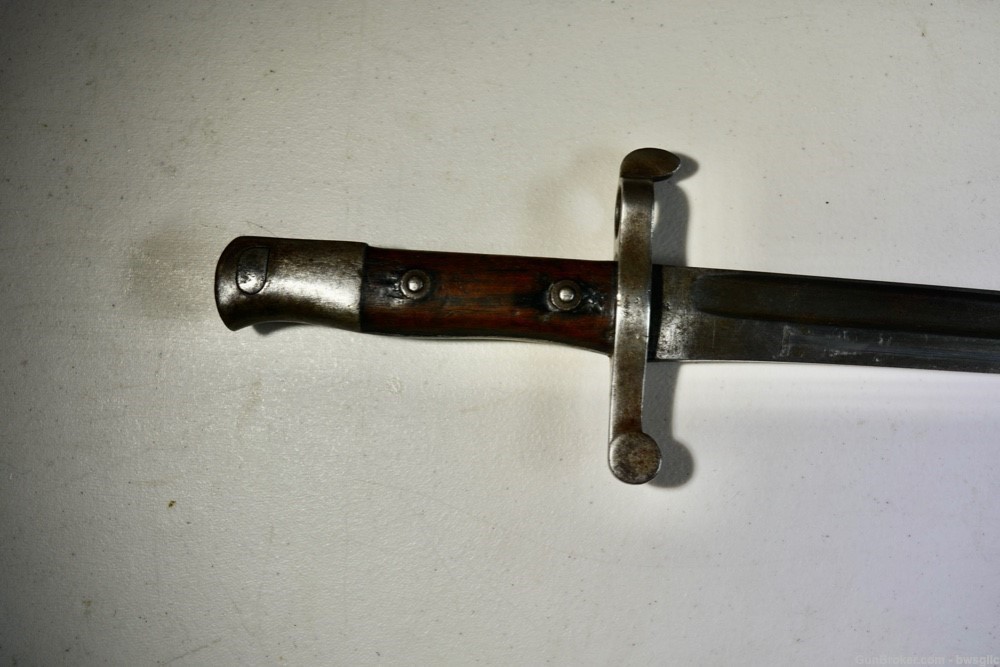 Portuguese Kropatschek Model 1885 Sword Bayonet-img-2