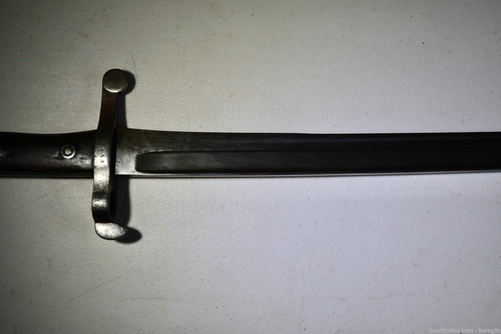 Portuguese Kropatschek Model 1885 Sword Bayonet-img-9