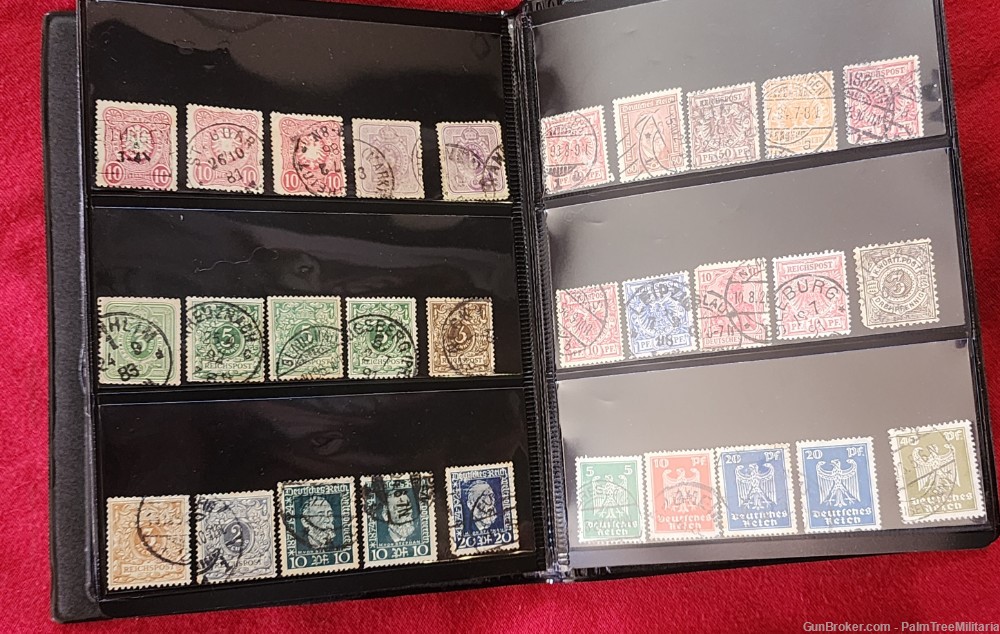 WW2 WWII NSDAP German Third Reich NSDAP Stamp album Postal book collection -img-16