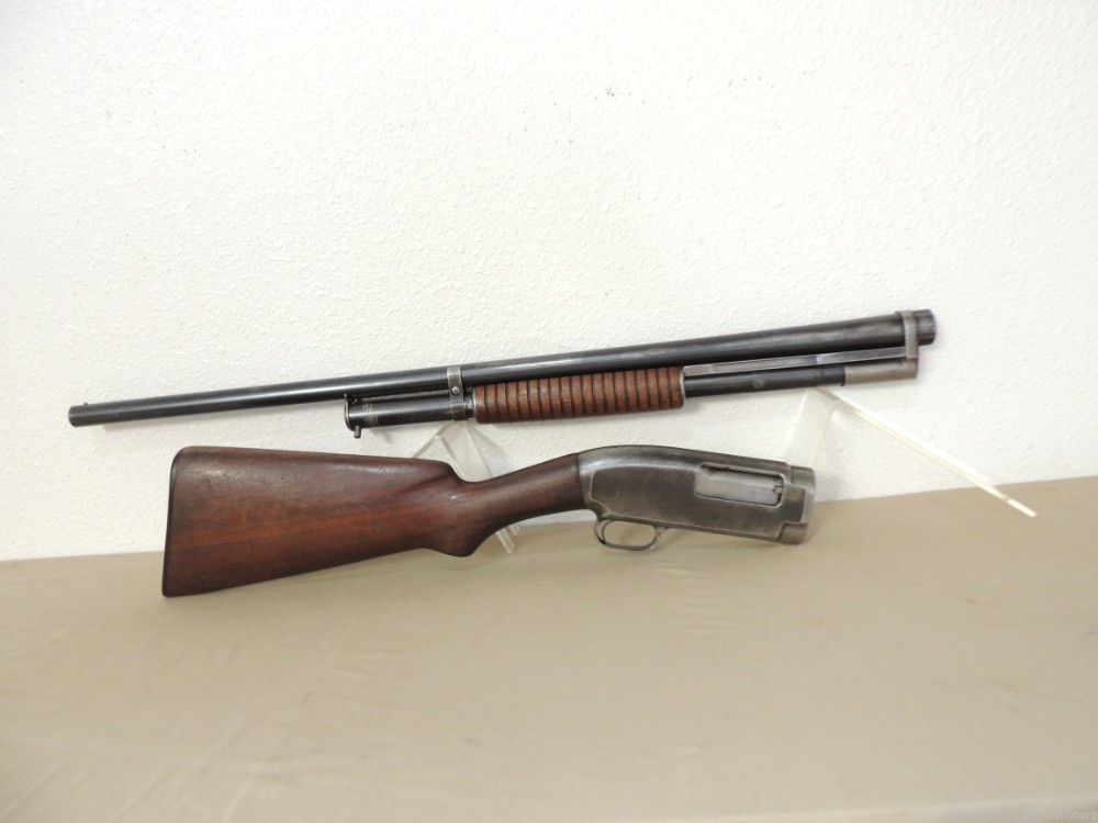 Winchester Model 12 Pump 12 ga 1920 Pre WWII Hunt Ready Nice Shape M12 C&R -img-0