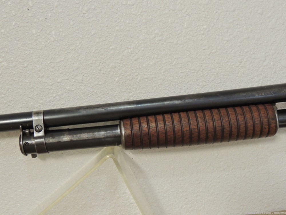 Winchester Model 12 Pump 12 ga 1920 Pre WWII Hunt Ready Nice Shape M12 C&R -img-10