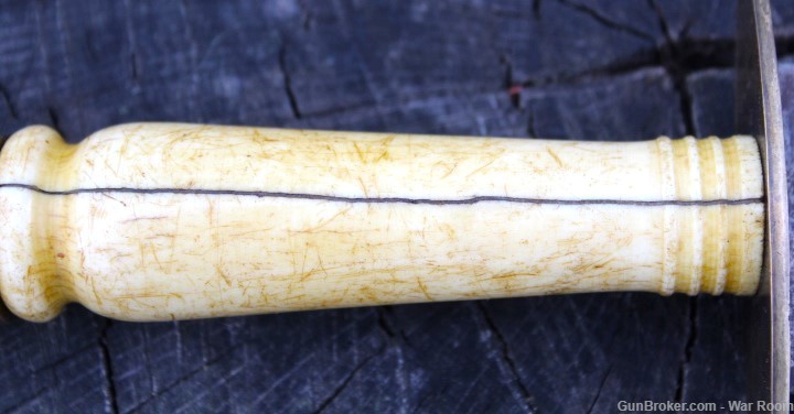 Late 1800's Ivory Handled Spear Point Knife -img-12