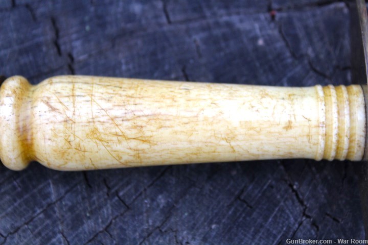 Late 1800's Ivory Handled Spear Point Knife -img-11