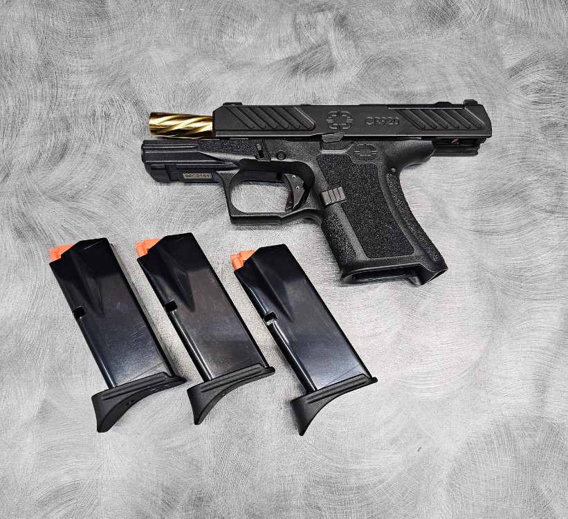 Shadow CR920 9mm Semi-auto Pistol W/3 Mags & Carry Bag-img-22