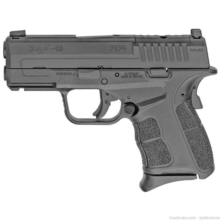 Springfield XD-S Mod.2 OSP in 9mm with 7rd and 9rd mags-img-1