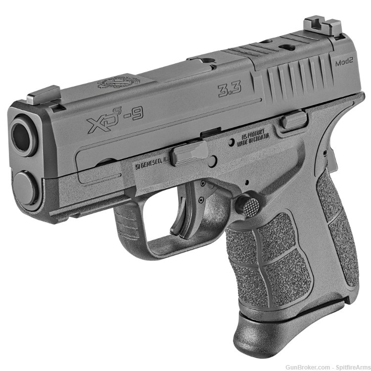 Springfield XD-S Mod.2 OSP in 9mm with 7rd and 9rd mags-img-0