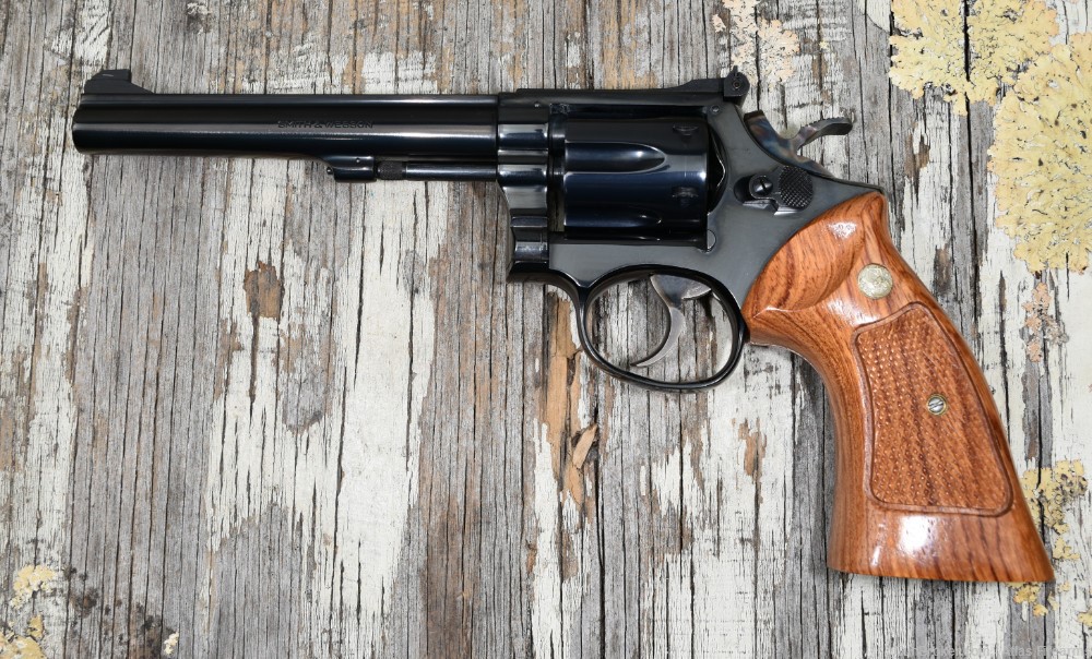 Smith & Wesson 17-3 K-22 Masterpiece .22LR 6" Blue Revolver C&R 1974 - Mint-img-1