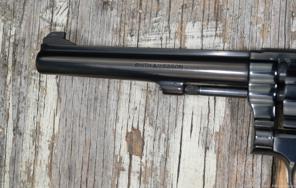 Smith & Wesson 17-3 K-22 Masterpiece .22LR 6" Blue Revolver C&R 1974 - Mint-img-4