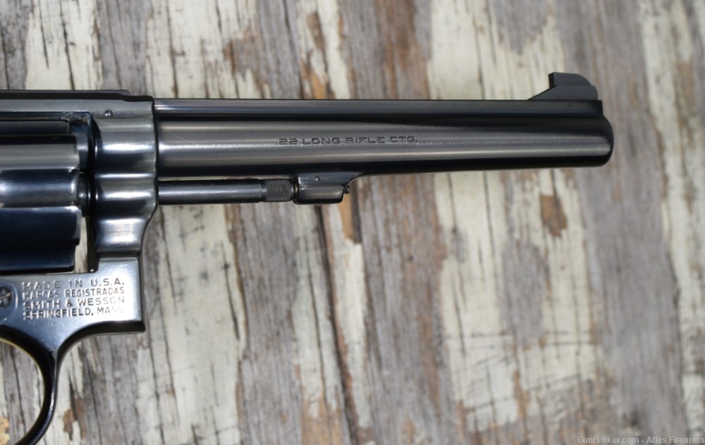 Smith & Wesson 17-3 K-22 Masterpiece .22LR 6" Blue Revolver C&R 1974 - Mint-img-8