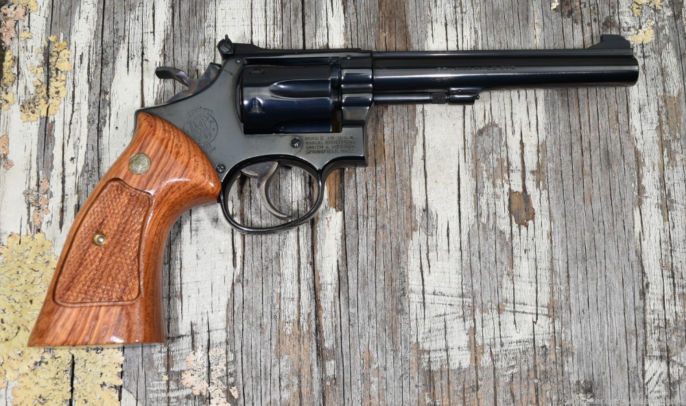 Smith & Wesson 17-3 K-22 Masterpiece .22LR 6" Blue Revolver C&R 1974 - Mint-img-5