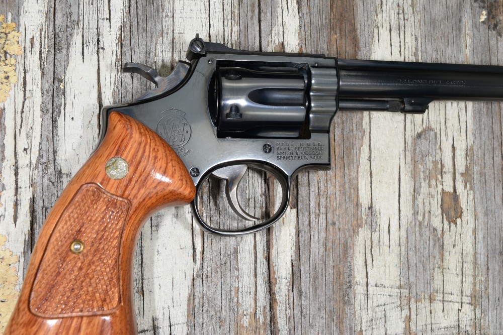Smith & Wesson 17-3 K-22 Masterpiece .22LR 6" Blue Revolver C&R 1974 - Mint-img-7