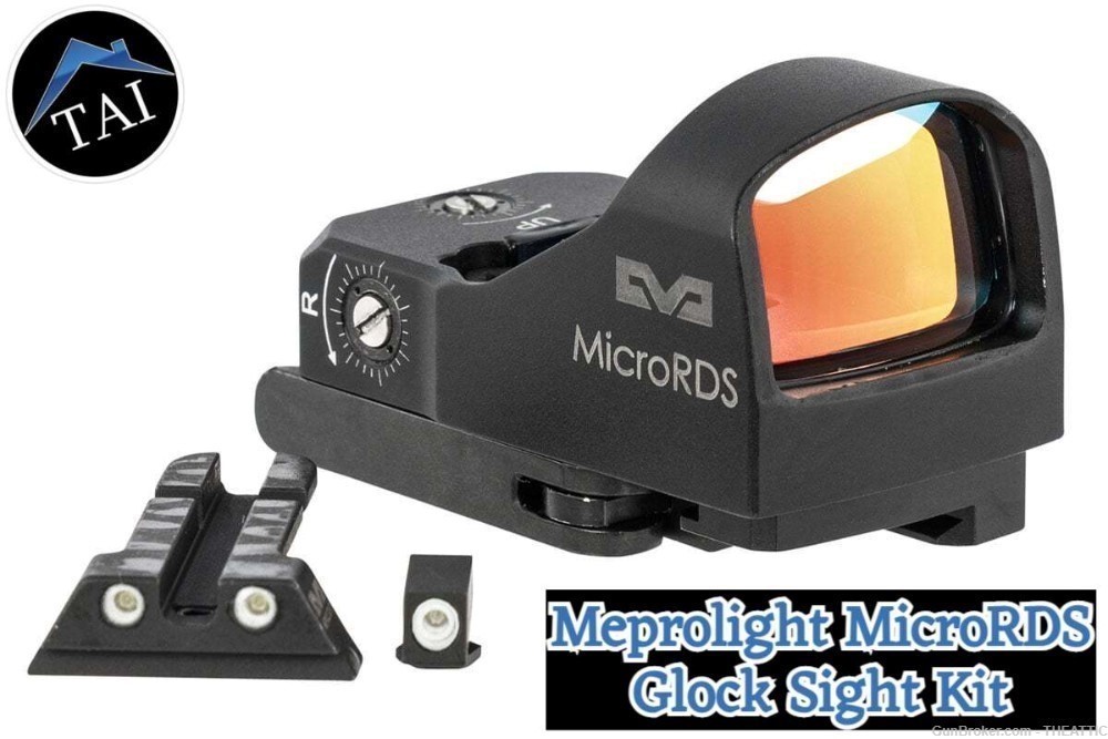 Meprolight Mepro MicroRDS Sight Kit For Glock Pistols-img-0
