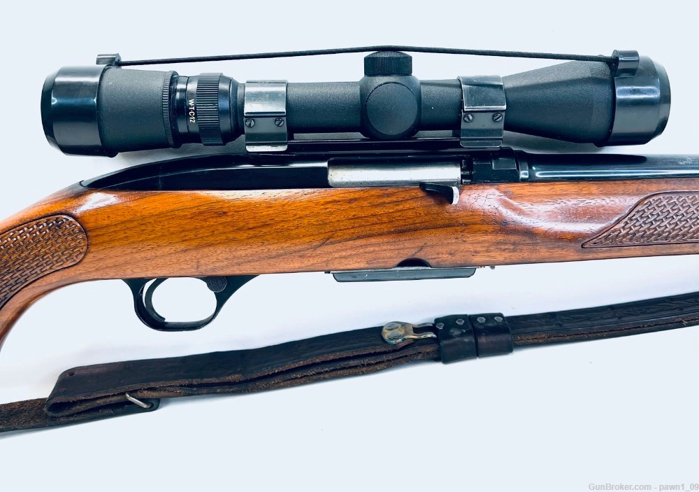 Winchester Model 100 .284 Winchester 1965 Wood/Blued & Scope-img-11