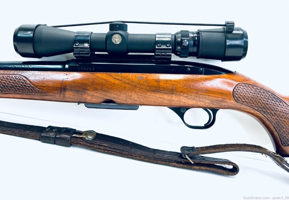 Winchester Model 100 .284 Winchester 1965 Wood/Blued & Scope-img-4