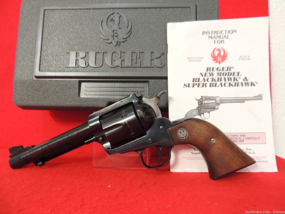 Ruger New Model Super Blackhawk .44 Magnum 5 ½” barrel Adj Rear Sight 44Mag-img-0