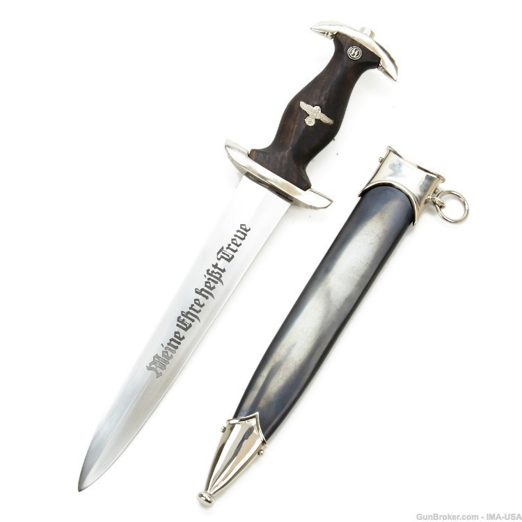 German WWII Reproduction M33 SS Service Dagger - High Quality-img-0