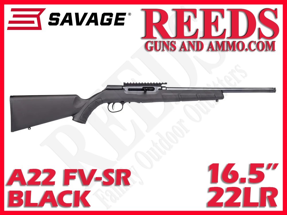 Savage A22 FV-SR Black 22LR 16.5in 47241-img-0