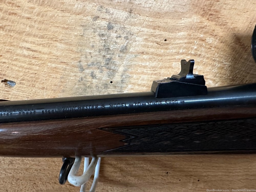 Winchester Model 70 30-06 Redfield scope 1967-img-11