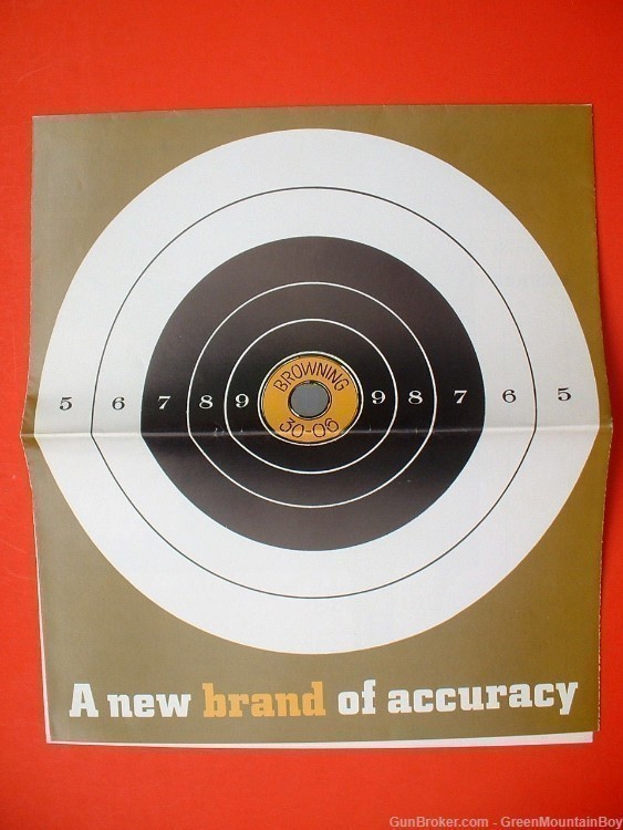 1971 OEM BROWNING Ammunition Intro. Booklet, Brochure, Order Forms - RARE!-img-1