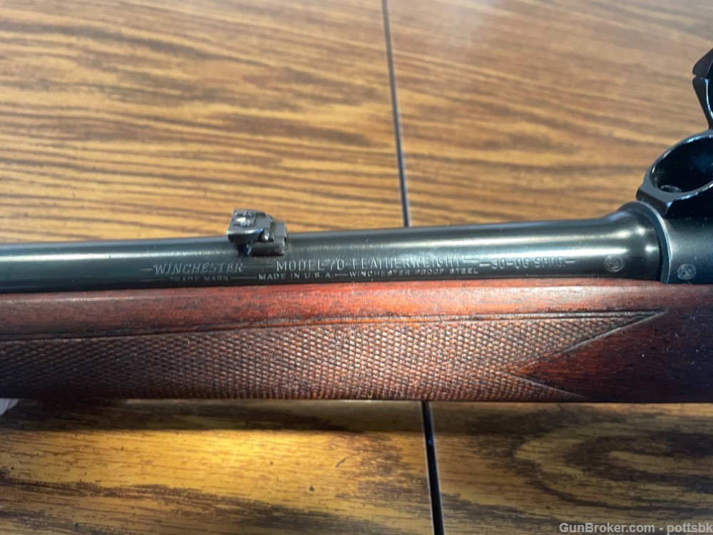 Winchester Pre-64 Model 70 Featherweight Monte Carlo Rifle.  30-06 Sprg.-img-11