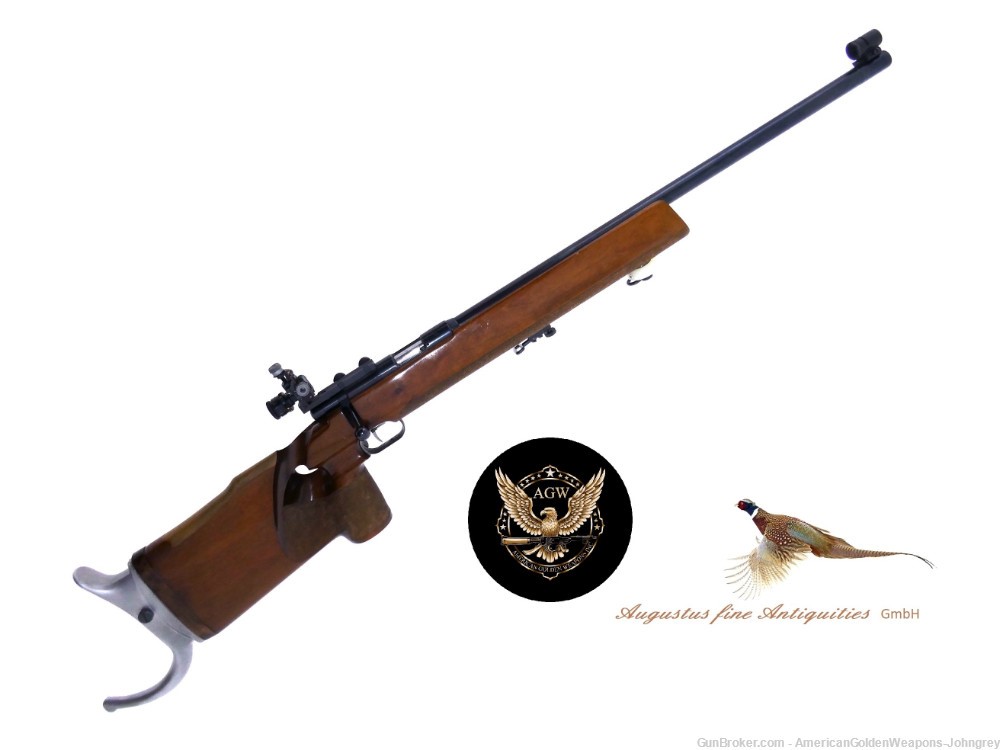 1972 German Anschutz M 54  .22 Match Rifle   C&R NR  Penny Start-img-0