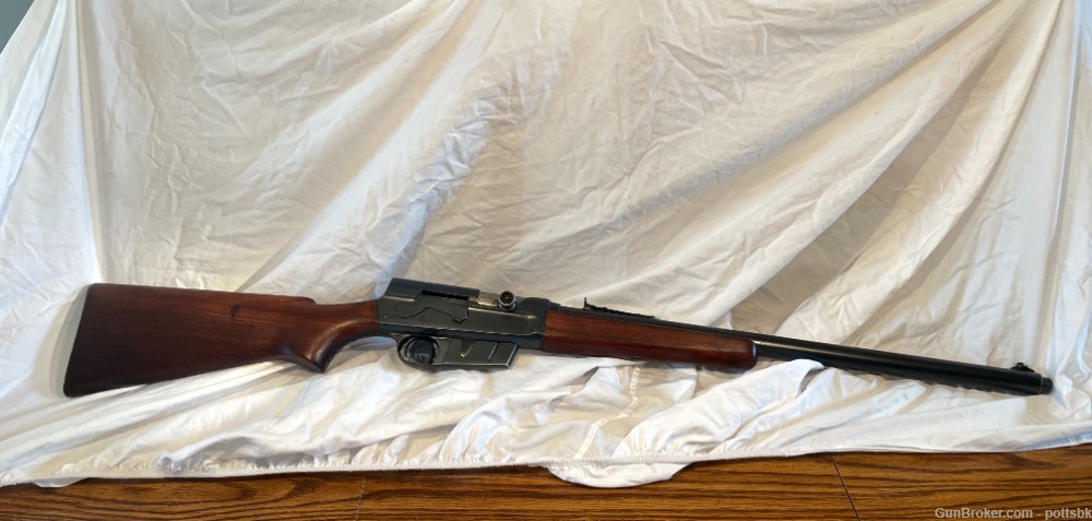 Remington 81 Woodsmaster semi-auto rifle.  300 Savage.  Takedown. -img-0
