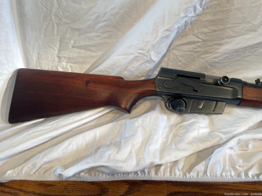 Remington 81 Woodsmaster semi-auto rifle.  300 Savage.  Takedown. -img-2