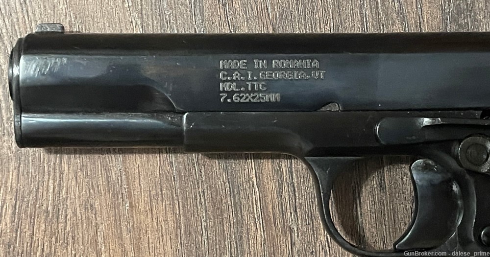 1953 Romanian Tokarev TTC Semi-Automatic Pistol in 7.62×25mm w One Magazine-img-1