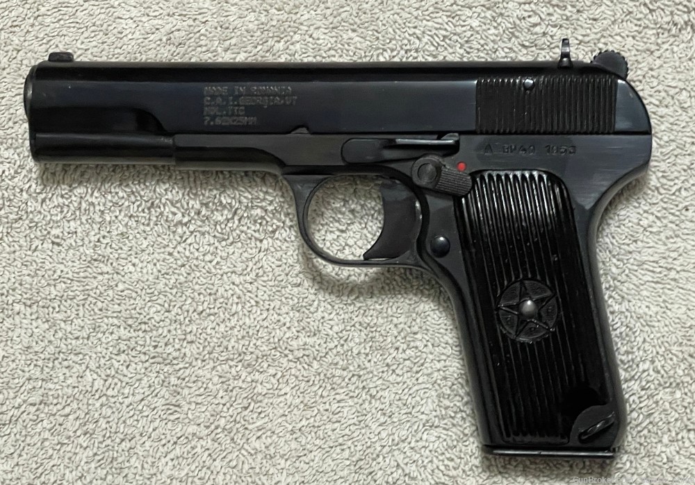 1953 Romanian Tokarev TTC Semi-Automatic Pistol in 7.62×25mm w One Magazine-img-0