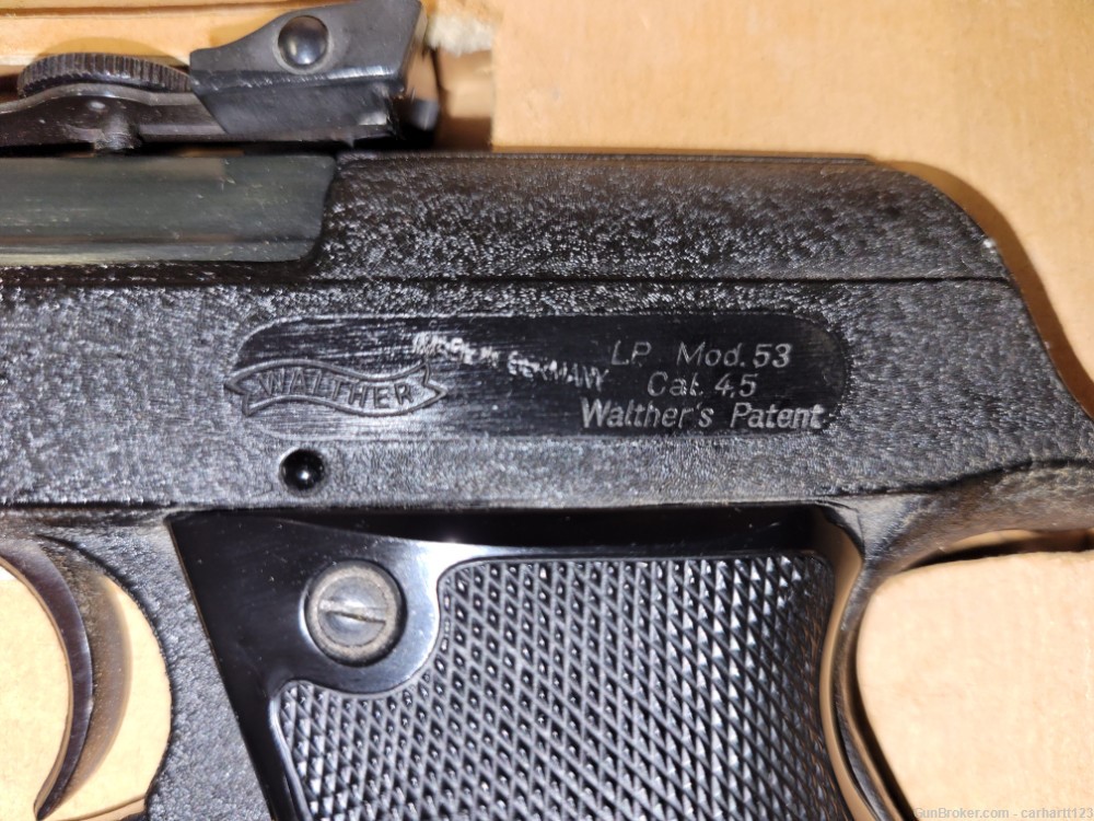 Walther LP53 .177 Pellet Pistol-img-2