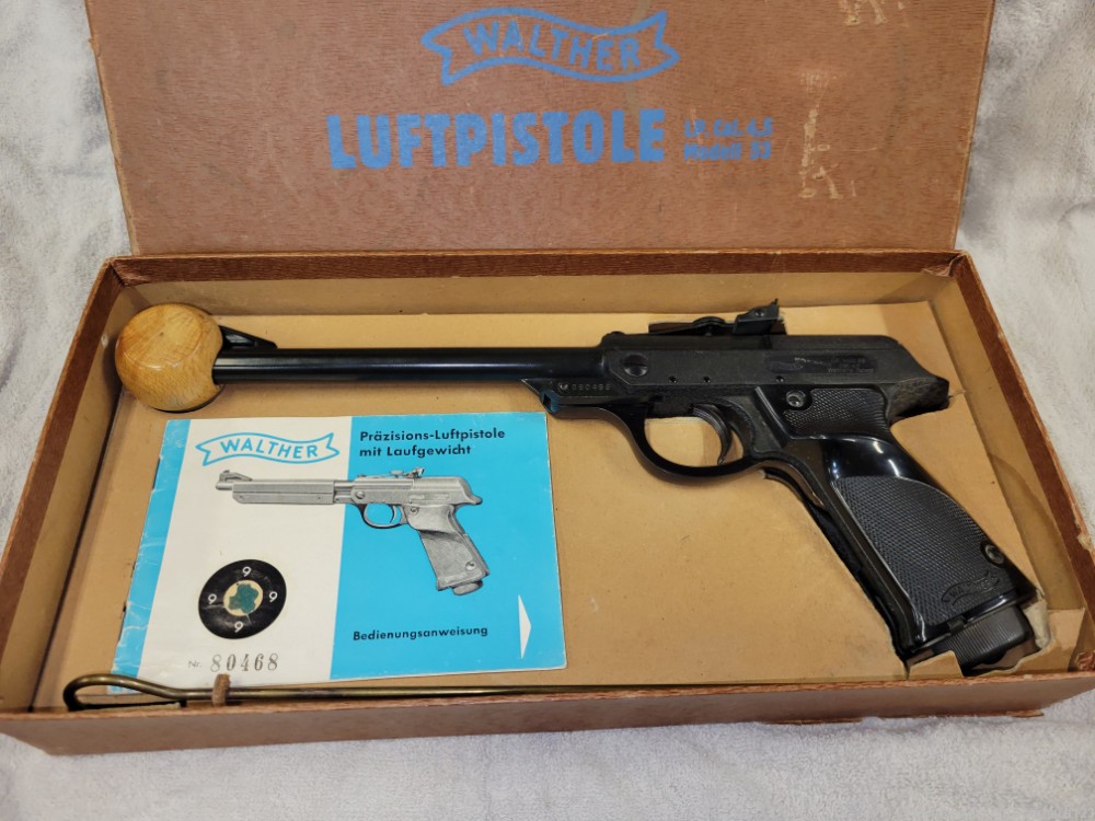 Walther LP53 .177 Pellet Pistol-img-0
