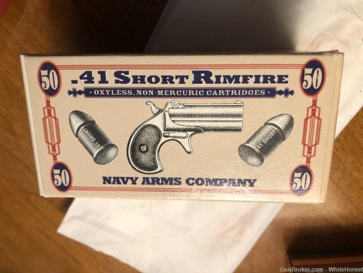 Navy Arms CBC .41RF Rimfire Short FULL BOX OF 50 NICE CONDITION!-img-0