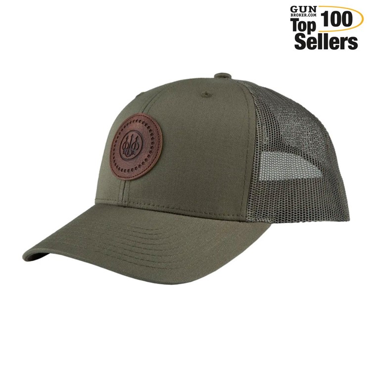 BERETTA Men's Honor Loden Green One Size Trucker Hat (BC029T1675079B)-img-0
