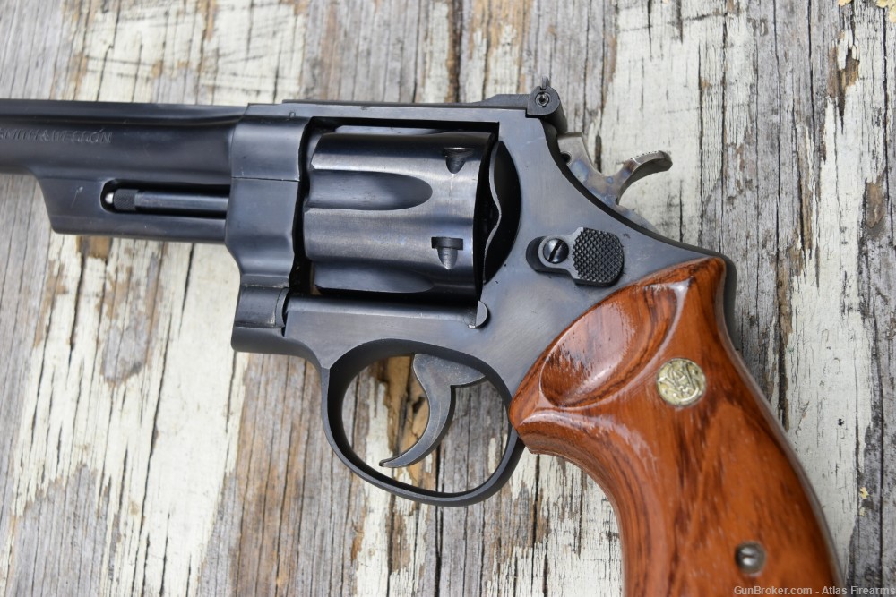 Smith & Wesson Model 28-2 The Highway Patrolman .357 Magnum 6" 1975 - Mint-img-5