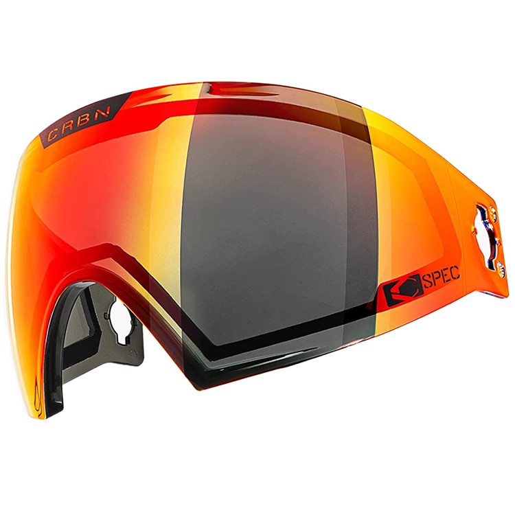 CRBN C Spec Gray/Red Mirror Highlight Replacement Mask Lenses-img-1