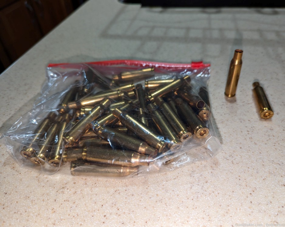 Unfired Remington-Peters 7mm-08 brass (40 pieces)-img-0