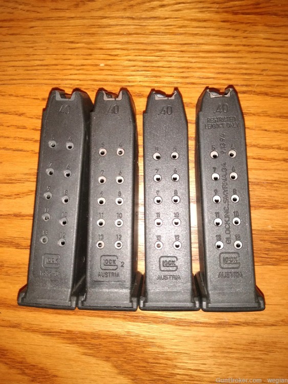 Glock 40S&W 13 round magazines-img-0