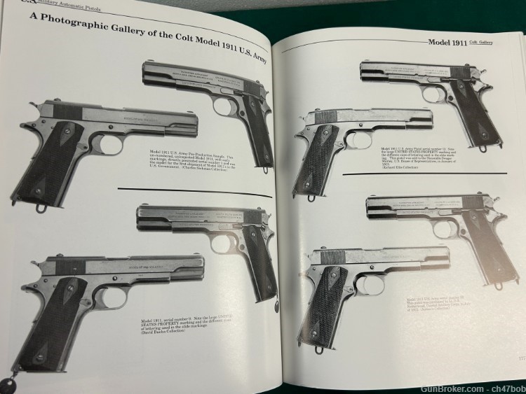 U S Military Automatic Pistols Volume 1: 1894-1920 Signed EDWARD MEADOWS-img-20