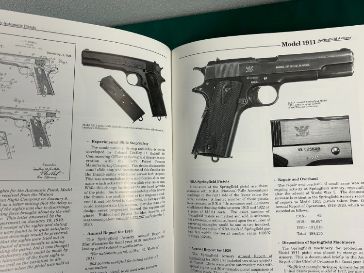 U S Military Automatic Pistols Volume 1: 1894-1920 Signed EDWARD MEADOWS-img-21