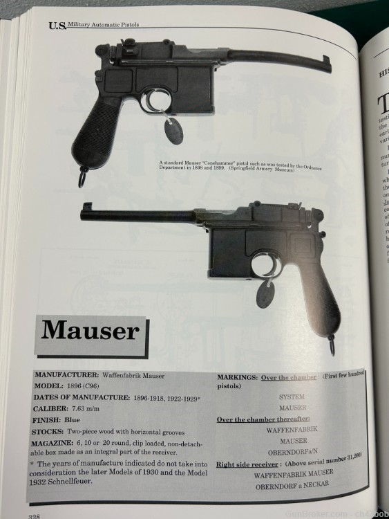 U S Military Automatic Pistols Volume 1: 1894-1920 Signed EDWARD MEADOWS-img-22