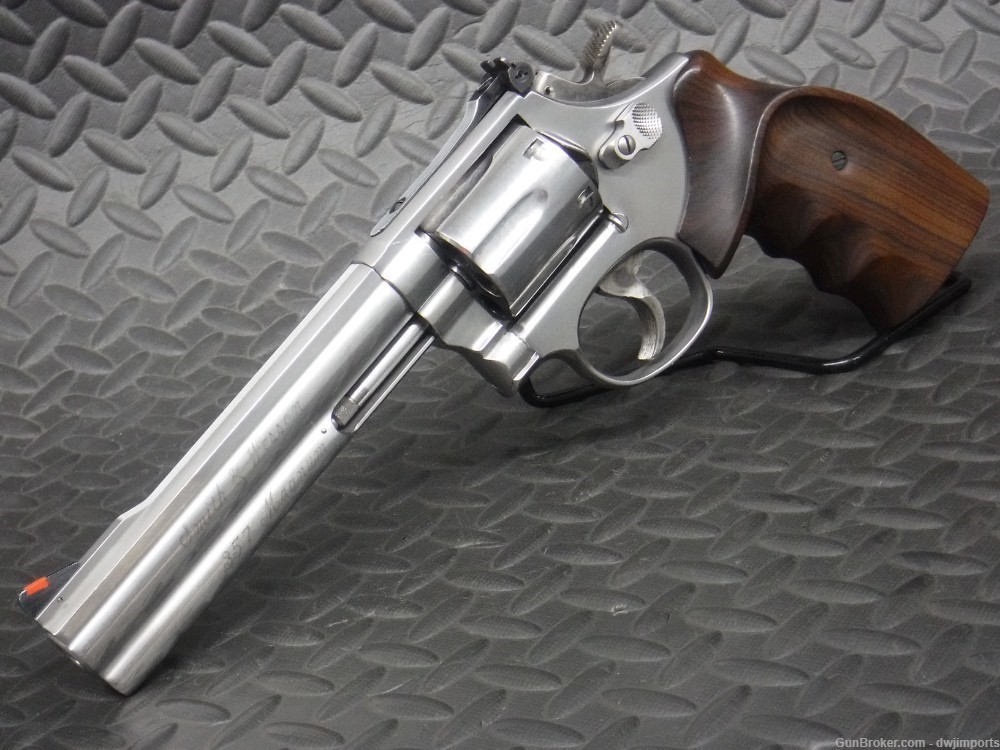 S&W 686-4 Target Champion Stainless Steel .357 Magnum Smith & Wesson-img-2